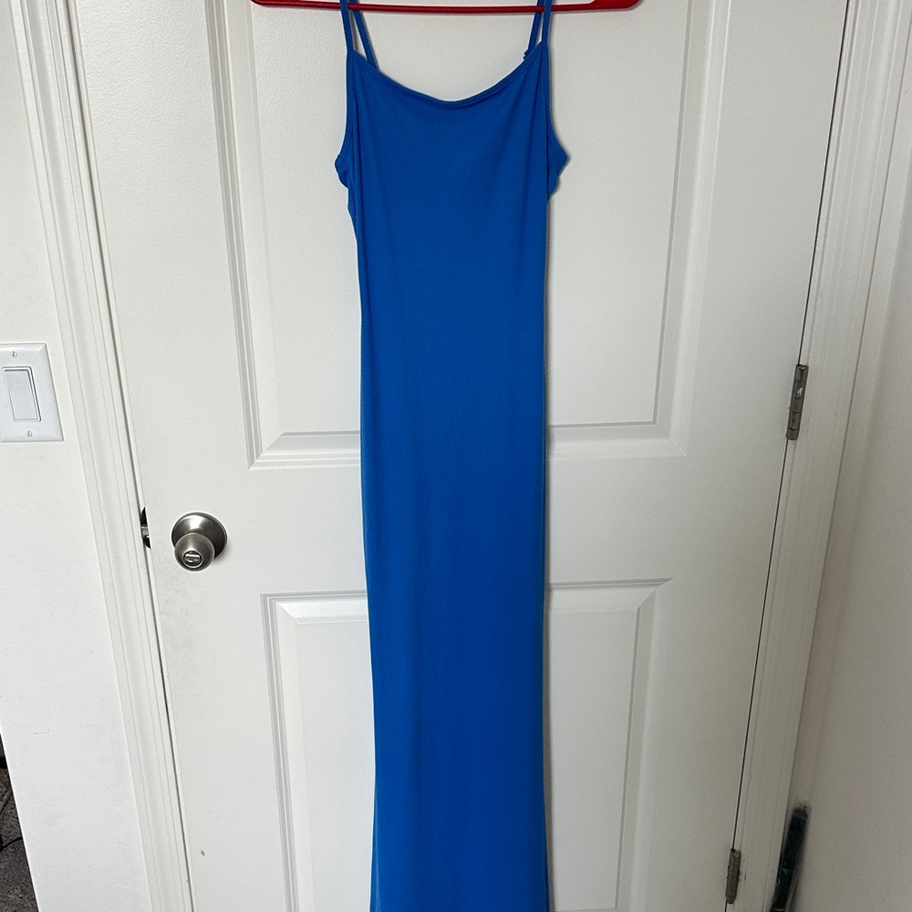 Wild Fable Vibrant Blue Maxi Dress